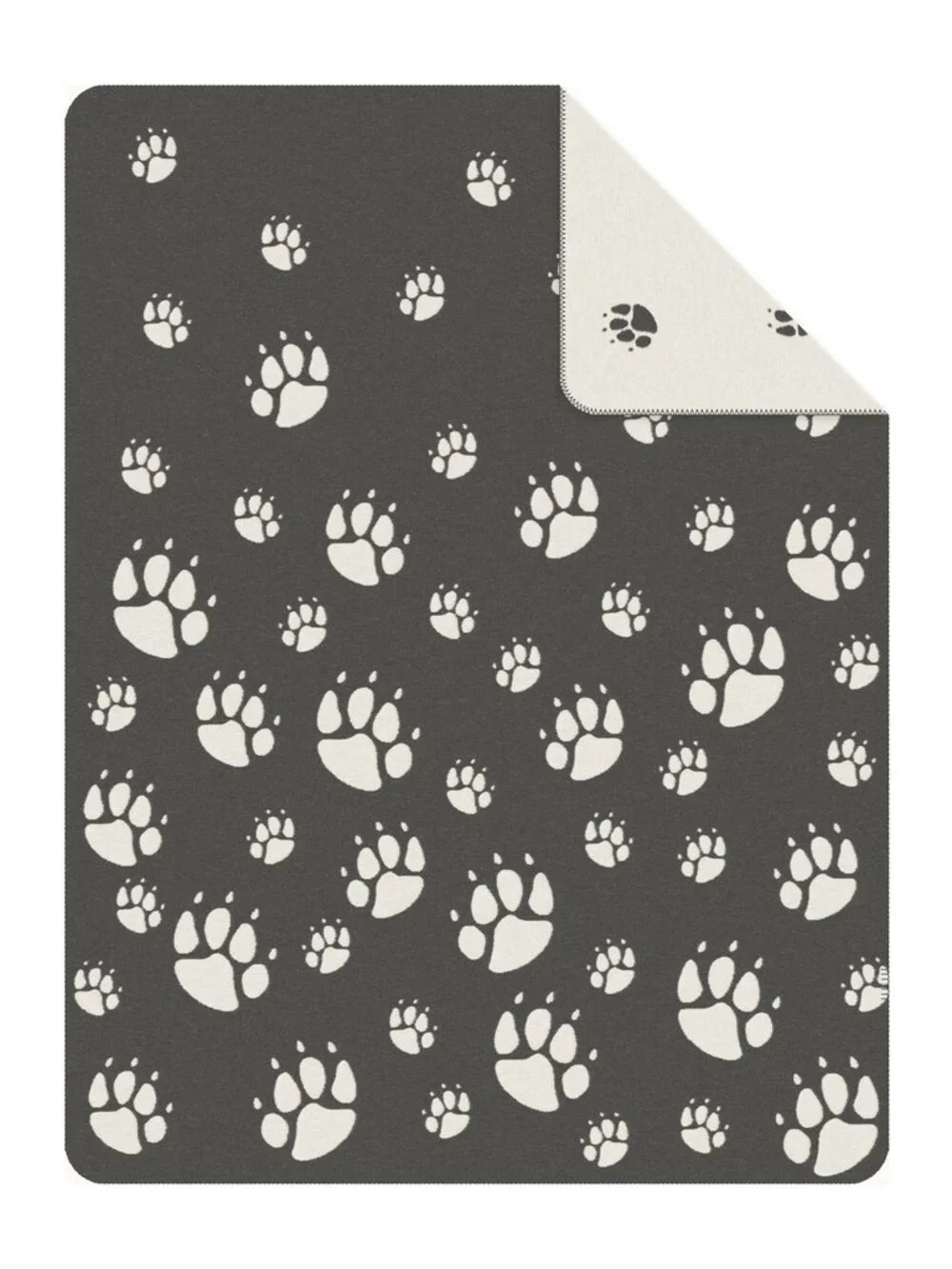 IBENA Paw Print Blanket